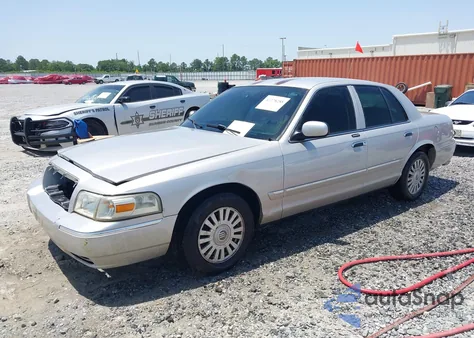 2008 Mercury Grand Marquis Gs из США, поврежденный, VIN 2MEFM74V68X613992